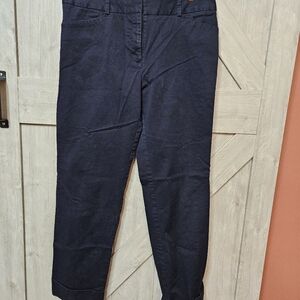 Tommy Hilfiger Navy Blue Stretch Pants Size 12